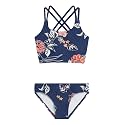 Kanu Surf Girls Waverly UPF 50 Beach Sport Criss-Cross Tankini