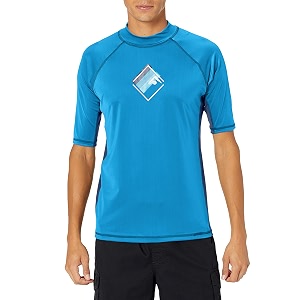 kanu surf men39s fiji upf 50 short sleeve sun protective rashguard swim shirt