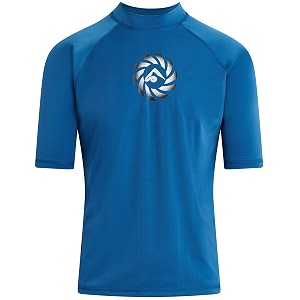 kanu surf men39s fiji upf 50 short sleeve sun protective rashguard swim shirt