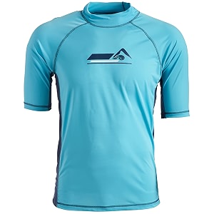 kanu surf men39s fiji upf 50 short sleeve sun protective rashguard swim shirt