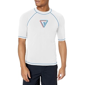 kanu surf men39s fiji upf 50 short sleeve sun protective rashguard swim shirt