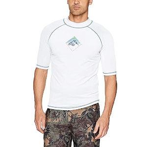 kanu surf men39s fiji upf 50 short sleeve sun protective rashguard swim shirt