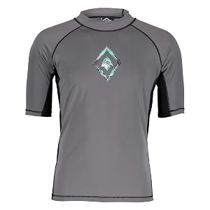 kanu surf men39s fiji upf 50 short sleeve sun protective rashguard swim shirt