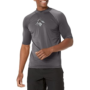 kanu surf men39s fiji upf 50 short sleeve sun protective rashguard swim shirt
