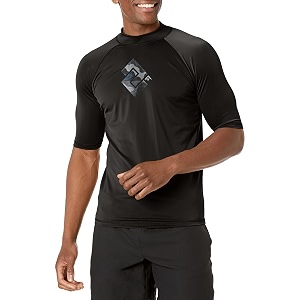 kanu surf men39s fiji upf 50 short sleeve sun protective rashguard swim shirt