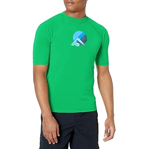 kanu surf men39s fiji upf 50 short sleeve sun protective rashguard swim shirt