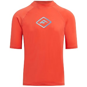 kanu surf men39s fiji upf 50 short sleeve sun protective rashguard swim shirt