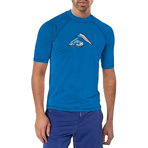 kanu surf men39s fiji upf 50 short sleeve sun protective rashguard swim shirt