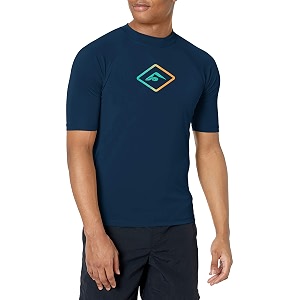 kanu surf men39s fiji upf 50 short sleeve sun protective rashguard swim shirt