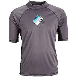 kanu surf men39s fiji upf 50 short sleeve sun protective rashguard swim shirt