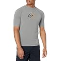 Kanu Surf Men's Fiji UPF 50+ Short Sleeve Sun Protective Rashguard Swim Shirt