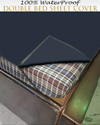 Kanushi Industries Double Size Elastic Strap Terry Cotton Stretchable, Waterproof Mattress Cover