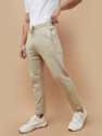 Kappa Solid Men Beige Track Pants