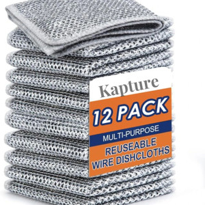Kapture Non-Scratch Wire Dishcloth Multipurpose Wire Dishwashing