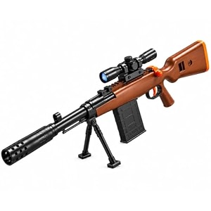 kar98k sniper toy gun for kids soft foam bullets with scope amp bipod