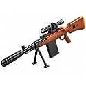 Kar98K Sniper Toy Gun for Kids, Soft Foam Bullets with Scope & Bipod