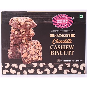 karachi bakery chocolate cashew biscuits 400g