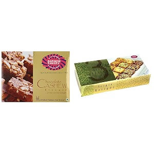karachi bakery chocolate cashew biscuits 400g  karachi bakery triple delight fruit biscuit with chocolate and cashew 600g