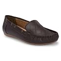 Karaddi Women's Loafer | Lightweight Shoes for Women, Designed for All Seasons Loafers for Women Brown