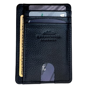 KARAKORAM LEATHER Handcrafted Front Pocket Credit Card