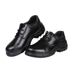 Karam Composite Toe Leather Safety Shoe Black