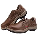 Karam FS61 Brown Leather Safety Shoes for