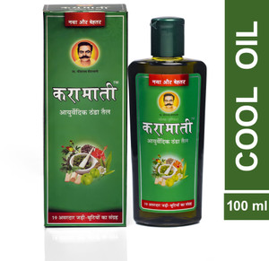 karamati ayurvedic cool hair oil 100 ml hair oil 100 ml