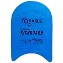 4 Cut Swimming Kickboard Floating Board for Swimming Training Aid Exercise Equipment Pool Swim Safe Trainer Lessons Kickboards for Adults Children with 4 Holes Dual Color (Medium, Blue Red)