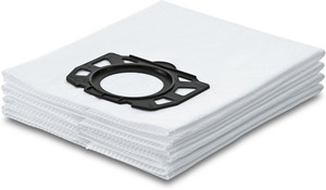 karcher filter bag fleece pvc set packaged 4x for mv4  mv6 vacuum cleaner vacuum cleaner bag