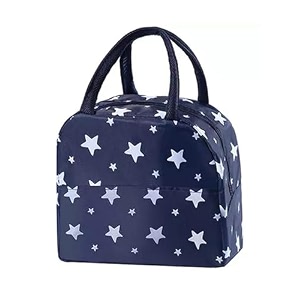 kardiff insulated lunch bag for kids women small lunch leakproof bag for office work school picnic beach office outdoor picnic bag star
