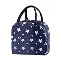 KARDIFF Insulated Lunch Bag for Kids, Women Small Lunch Leakproof Bag for Office, Work, School, Picnic Beach, Office, Outdoor Picnic Bag (Star)