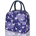 KARDIFF Insulated Lunch Bag for Kids, Women Small Lunch Leakproof Bag for Office, Work, School, Picnic Beach, Office, Outdoor Picnic Bag (Blue Sheep)