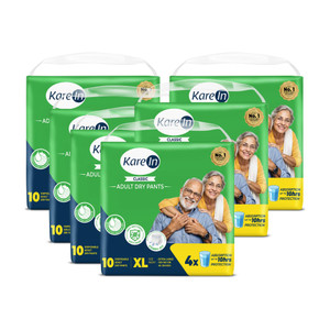 karein classic pant style adult diapers - xl