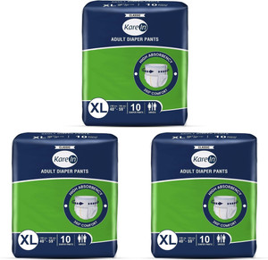 karein classic pant style adult diapers - xl