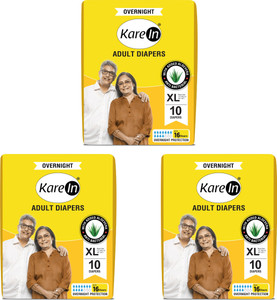 KareIn Overnight Adult Diapers - XL