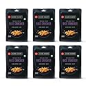 Kari Kari Sesame Soy Rice Cracker | Crunchy Japanese Snacks | Roasted, Non-Fried Healthy | 100% Vegetarian | Party (20g x Pack of 6)