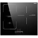 Karinear 24 Inch Induction Cooktop 3 Burners, Built-in Induction Stovetop