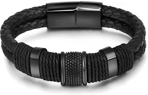 karishma kreations leather bracelet