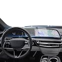 Karltys 33-Inch Screen Protector for Cadillac Lyriq 2023-2025 2026 / XT4 2024 2025 2026 /CT5 2025, Cadillac Lyriq Accessories Touchscreen Tempered Glass Protector Ultra Clear Screen Cover Anti Glare
