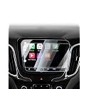 Karltys Upgrade 2 Pack 2018-2024 Chevy Equinox Screen Protector 8-Inch [No Glare &amp; Fingerprint] for 2016-2024 Malibu /2016-2019 Chevy Volt Touchscreen HD Tempered Glass Chevrolet Equinox Accessories