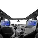 Karltys Upgrade 2 Pack 2021~2025 2026 GMC Yukon Denali/Chevy Tahoe/Suburban Screen Protector Accessories 12.6-Inch [No Glare &amp; Fingerprint] for Rear Seat Media Display Protector Tempered Glass