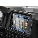 Karltys [Upgrade] 2 Pack 7-Inch Screen Protector for 2019-2026 Polaris RZR PRO XP/R Turbo Sportsman Ranger General Xpedition Ride Command Snowmobile 7S Accessories [No Glare &amp; Fingerprint] Touchscreen Tempered Glass