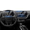 Karltys [Upgrade 2PCS Screen Protector for 2024 2025 2026 Chevy Trax and Trailblazer LT /2RS /ACTIV 11-Inch Touchscreen &amp; 8-Inch Dash [No Glare &amp; Fingerprint] Tempered Glass Chevy Trax Accessories