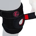 KARM Knee Brace for Women &amp; Men - Adjustable Knee Support Brace for Meniscus Tear, Arthritis Pain, Compression with Side Stabilizers &amp; Patella Gel Pad (XS/S/M/L Black)
