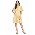 Women Georgette A-Line Knee-Length Casual Dress