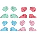 Boy and Baby Girl Combo Pack of Hand Mittens and Leg Booties, Hosiery 3-6 Months (pair of 4)
