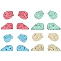 Boy and Baby Girl Combo Pack of Hand Mittens and Leg Booties, Hosiery 0-3 Months (pair of 4)