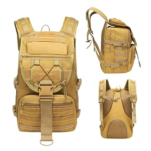 karrier denim travel backpack  multipurpose duffle trekking camping cycling tourist amp tactical rucksack for men amp women