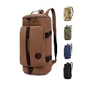 KARRIER 50L Trekking Bag for Men &amp; Women | Durable Denim Travel Backpack cum Duffle Bag for Hiking, Camping, Cycling | Reinforced Straps