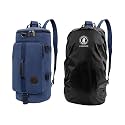 KARRIER 50L Trekking Bag for Men &amp; Women | Durable Denim Travel Backpack cum Duffle Bag for Hiking, Camping, Cycling | Reinforced Straps